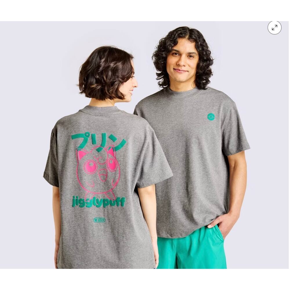 NEW Pokémon x Target Adult Jigglypuff  T-Shirt Size Small IN HAND